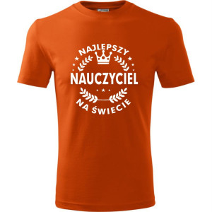 Męska koszulka - Najlepszy nauczyciel na świecie 05
