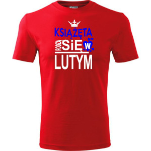 Dziecięca koszulka - Książęta rodzą się w lutym