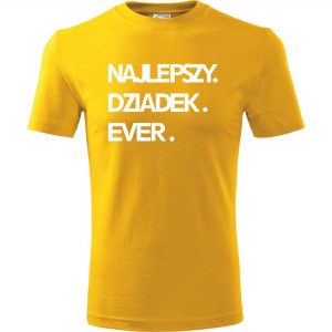 Męska koszulka - Najlepszy dziadek ever