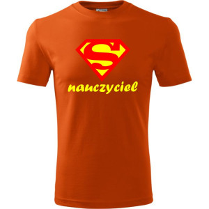 Męska koszulka - Super nauczyciel