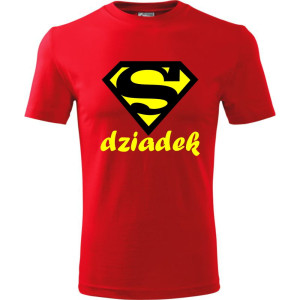 Męska koszulka - Super dziadek