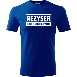 Męska koszulka - Reżyser scen śmiałych