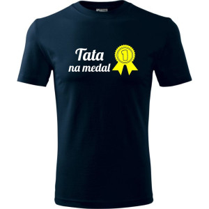 Męska koszulka - Tata na medal