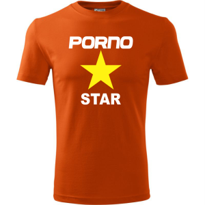 Męska koszulka - Porno Star t-shirt HIT
