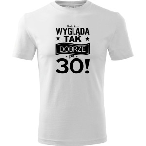 Męska koszulka - mało kto wygląda tak dobrze po 30