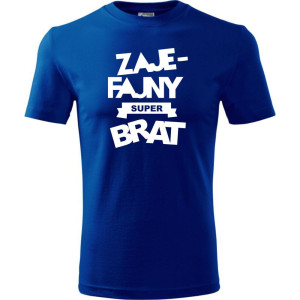 Męska koszulka - Zajefajny brat