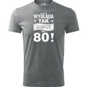 Męska koszulka - mało kto wygląda tak dobrze po 80