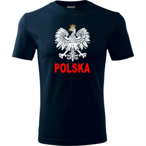 Męska koszulka - Polska 03