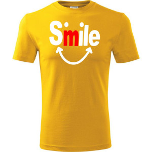 Męska koszulka - Smile
