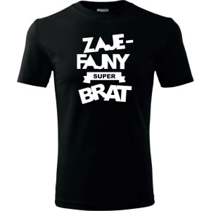 Męska koszulka - Zajefajny brat