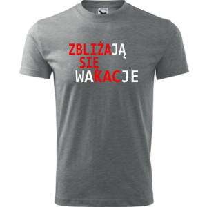 Męska koszulka Turystyczna - Zbliżają się wakacje