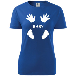 Damska koszulka taliowana - Baby
