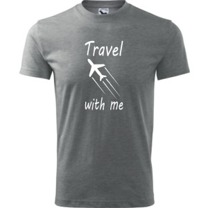 Męska koszulka Turystyczna - Travel with me
