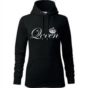 damska bluza z kapturem - queen