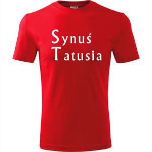 Dziecięca koszulka - synuś tatusia