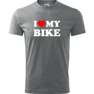 Męska koszulka dla Rowerzysty - I love my bike