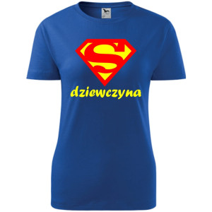 Damska koszulka - Super dziewczyna