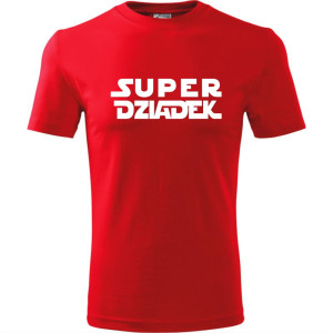 Męska koszulka - Super dziadziuś