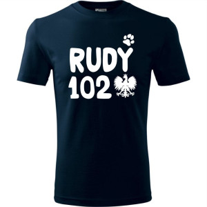 Męska koszulka - Rudy 102