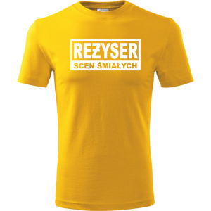 Męska koszulka - Reżyser scen śmiałych