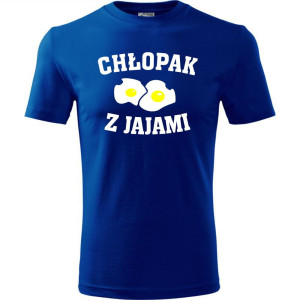 Męska koszulka - Chłopak z jajami