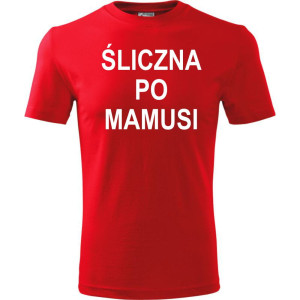 Dziecięca koszulka - śliczna po mamusi