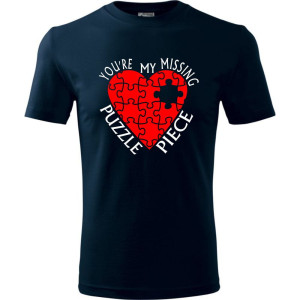 męska koszulka - you're my missing puzzle piece