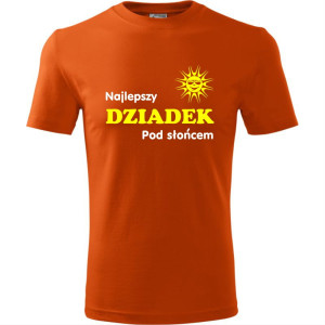 Męska koszulka - Najlepszy dziadek pod słońcem