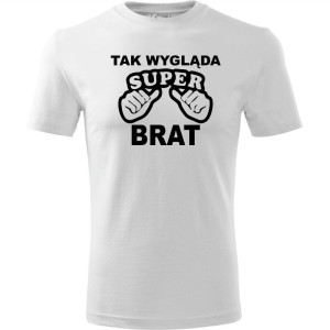 Dziecięca koszulka - tak wygląda super brat