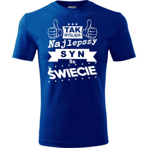 Dziecięca koszulka - tak wygląda najlepszy syn na świecie