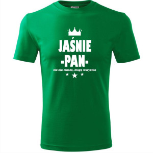 Męska koszulka - Jaśnie Pan
