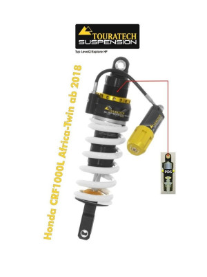 Amortyzator typ level 2/PDS Touratech do Honda CRF1000L Africa-Twin (18-22)