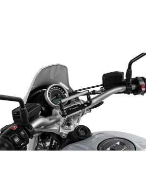 Adapter mocowania GPS na kierownicy Touratech do Aprilia/ BMW/Harley Davidson/Indian/Kawasaki/KTM/Triumph/Honda/Yamaha (śruby M8x35)