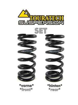 Sprężyny progresywne przedniego i tylnego zawieszenia Touratech do BMW R1200GS Adventure (LC)/ R1250GS Adventure ESA (14-17)