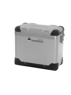 Kufer boczny z anodowanego aluminium ZEGA Pro Touratech srebrny (38L)