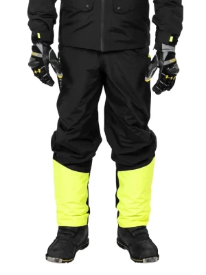Spodnie przeciwdeszczowe Touratech Storm czarno-żółte
