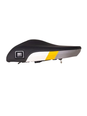 Siedzenie motocyklowe Touratech Fresh Touch BMW R 1300 GS czarno-żółto-szare [z funkcją podgrzewania]