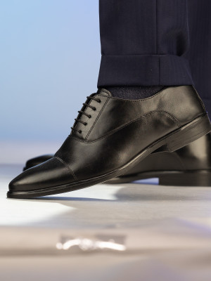 Gregers Bergamo - Black Sort storrelse 39 male