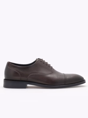 Gregers - Ascona Leather Dark Brown Brun storrelse 44 male