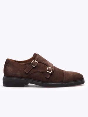 Gregers Monk Pro Suede - Coffee Brun storrelse 43 male