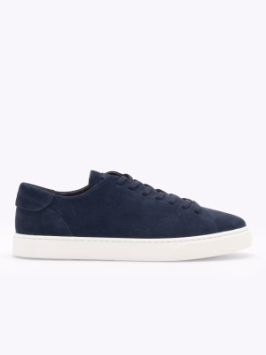 Gregers - Stresa Suede Navy Blå storrelse 43 male
