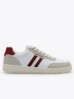 Jean Paul - Bozon Court White Red Hvit storrelse 43 male
