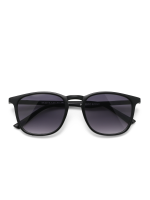 Roberto Rosso Brera Sunglasses Black Sort storrelse o female