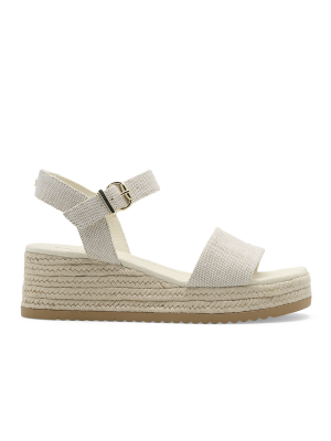 Roberto Rosso Lili Wedge Cream Hvit storrelse 38 female