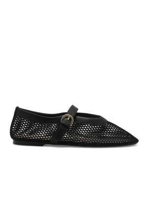 Roberto Rosso Palermo Ballerina Black Sort storrelse 40 female