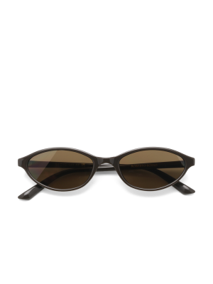 Roberto Rosso Sole Sunglasses Brown Brun storrelse o female