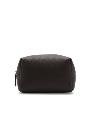 Roberto Rosso Terra Toiletry Bag Dark Brown Brun storrelse o female
