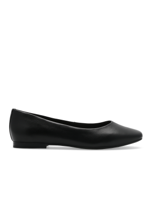Roberto Rosso Trieste Ballerina Leather Black Sort storrelse 37 female