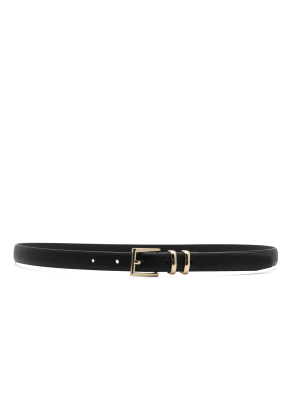 Roberto Rosso Zeno Belt Slim Black Sort storrelse 95 unisex