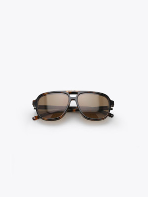 Roberto Rosso Orion Clip-Ons - Tortoise Mønster storrelse o unisex